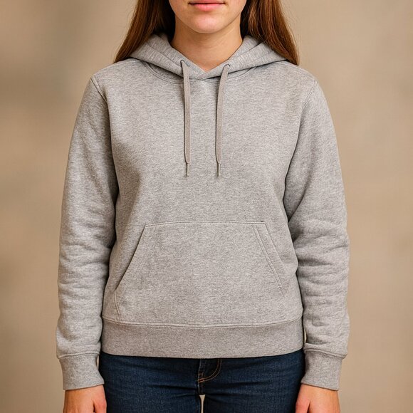 NWT Small, Gray, Adidas Women's fit Hoodie - Picture 1 of 5